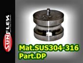 CAMLOCK AND GROOVE FITTINGS TYPE DP-MAT. STAINLESS STEELL SUS304-316 