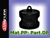 CAMLOCK AND GROOVE FITTINGS TYPE DP-MAT. POLYPROPYLENE